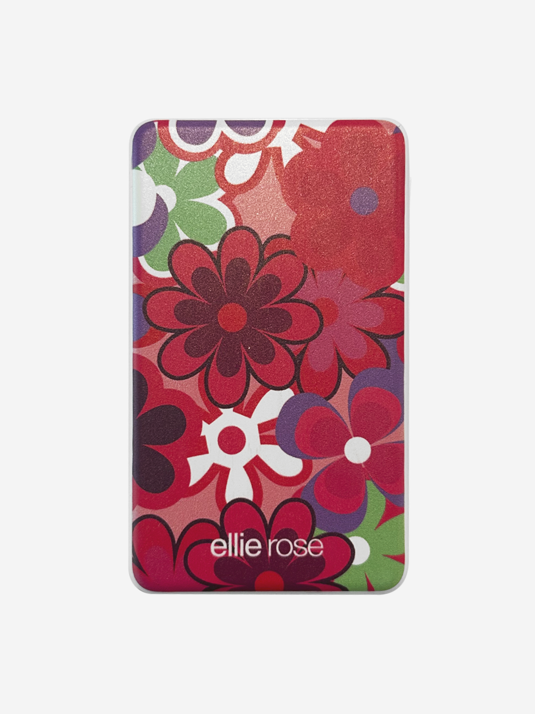 Groovy Floral Power Bank (USB-A + USB-C Ports)-1