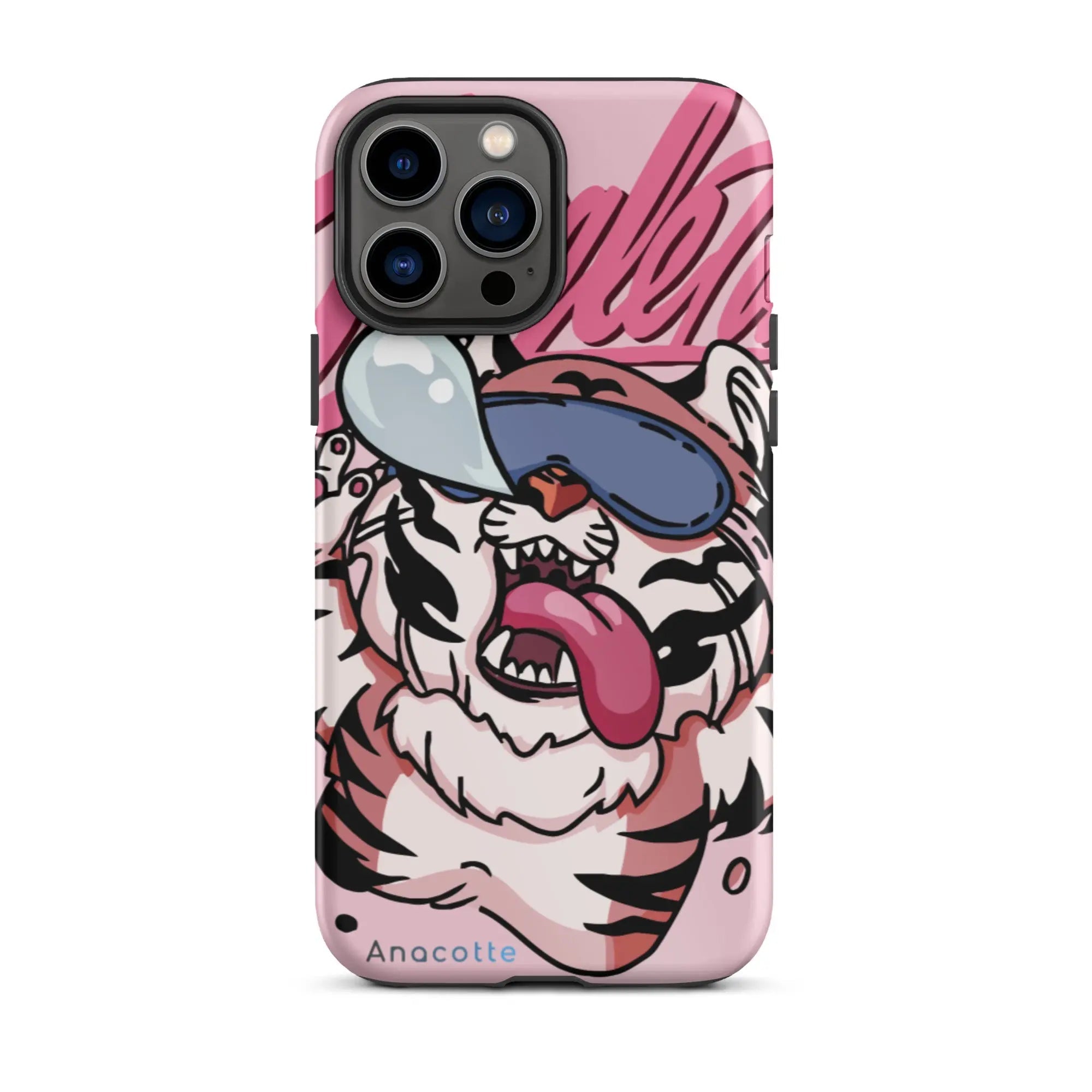 Sleepy tiger iPhone case-0