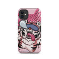 Sleepy tiger iPhone case-1