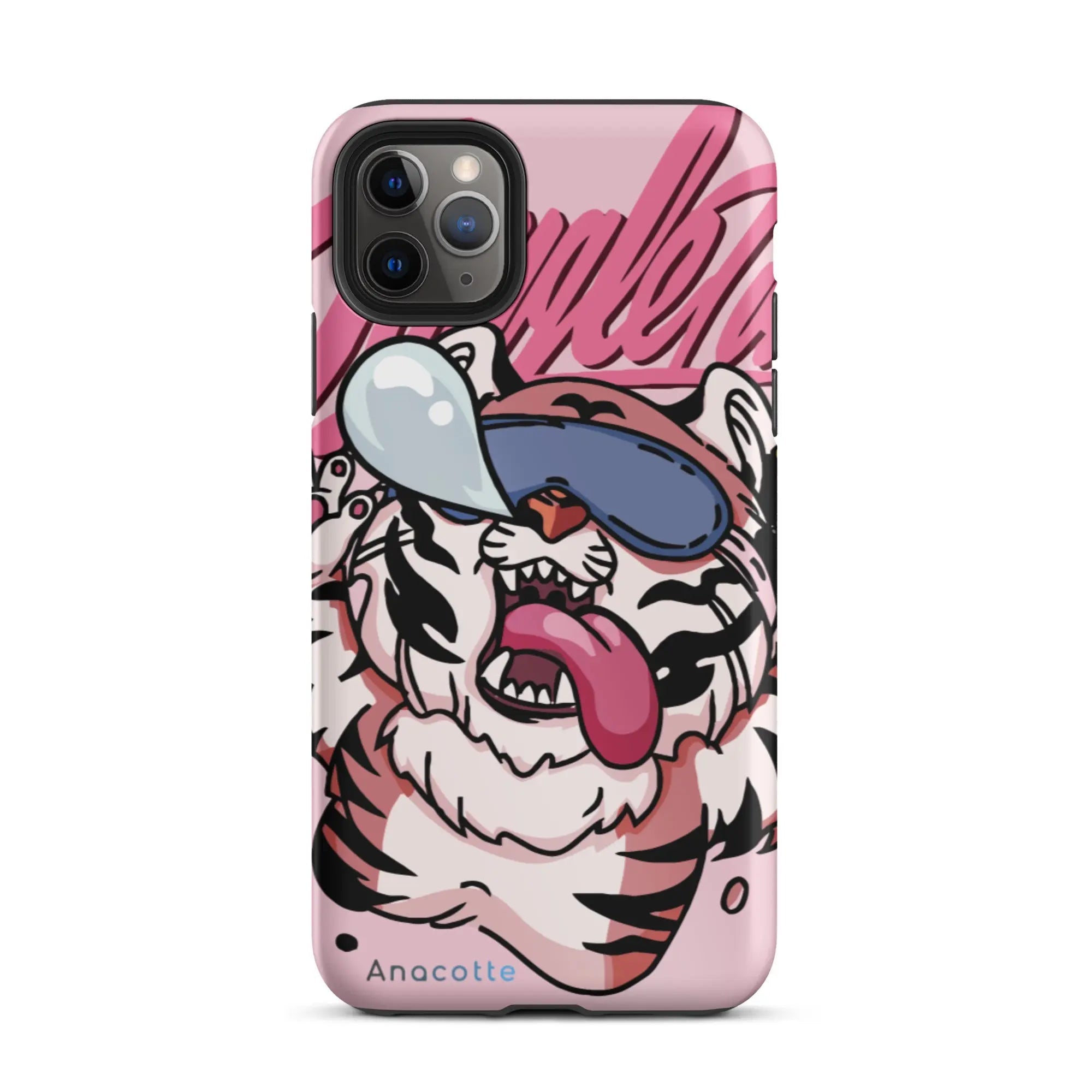 Sleepy tiger iPhone case-3